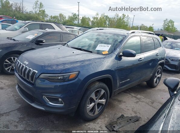 1C4PJMDX5LD506107 2020 JEEP CHEROKEE Blue Przód lewy