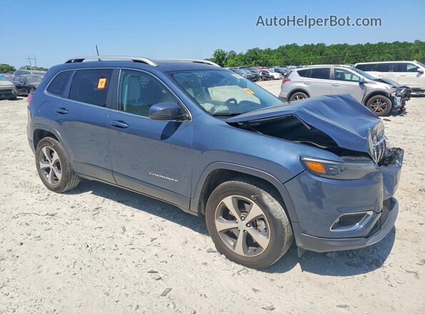 1C4PJMDX5LD655620 2020 JEEP CHEROKEE Синий Передняя правая четверть