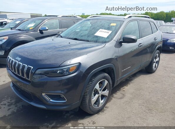 1C4PJMDX5MD213695 2021 JEEP CHEROKEE Черный Передняя левая четверть