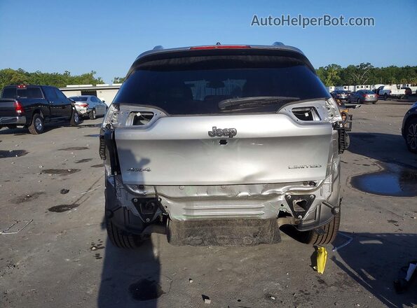1C4PJMDX6JD512799 2018 JEEP CHEROKEE Серебряный Вид сзади