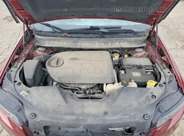 1C4PJMDX6LD566364 2020 JEEP CHEROKEE Maroon Widok komory silnika