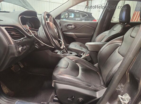 1C4PJMDX6LD573461 2020 JEEP CHEROKEE Серый Вид салона спереди