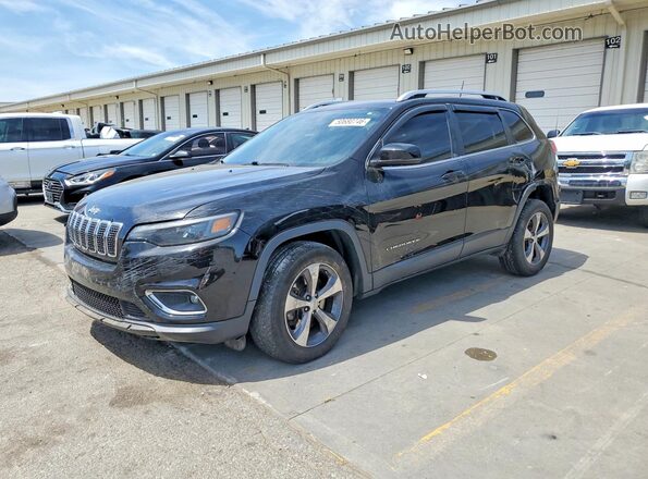 1C4PJMDX6LD574075 2020 JEEP CHEROKEE Black Vista tres cuartos delantera izquierda