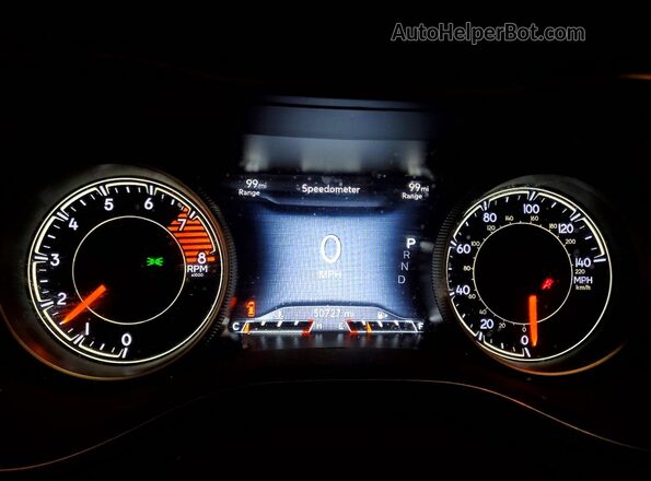 1C4PJMDX6LD618043 2020 JEEP CHEROKEE Черный Вид щитка приборов
