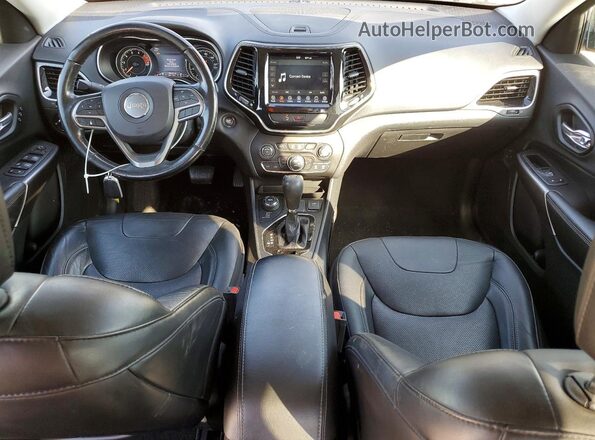 1C4PJMDX7LD588938 2020 JEEP CHEROKEE Серебряный Вид панели приборов