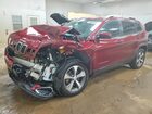 2020 Jeep Cherokee Limited Burgundy vin: 1C4PJMDX7LD604393