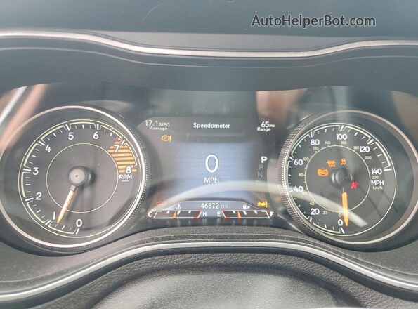 1C4PJMDX8KD102247 2019 JEEP CHEROKEE Black Widok zestawu wskaźników