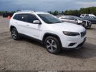 2019 Jeep Cherokee Limited 4x4 White vin: 1C4PJMDX8KD303758