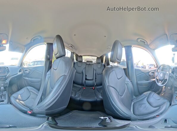 1C4PJMDX8LD544592 2020 JEEP CHEROKEE Серебряный Панорамный вид салона 360°