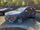 2021 Jeep Cherokee Limited Blue vin: 1C4PJMDX8MD231267
