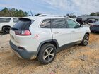 2019 Jeep Cherokee Limited White vin: 1C4PJMDX9KD283973