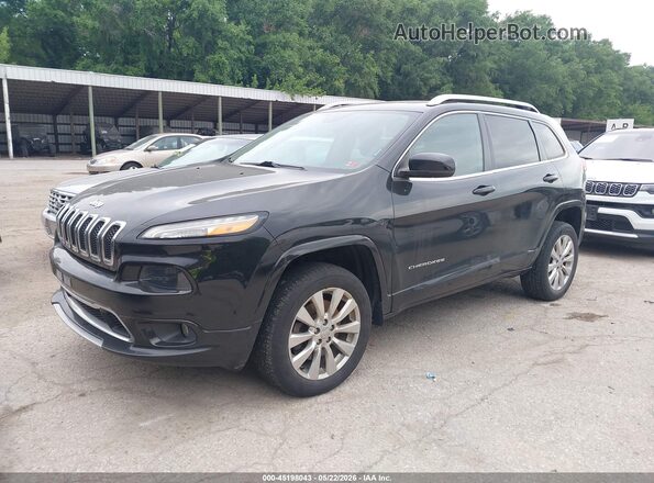 1C4PJMJS9GW339950 2016 JEEP CHEROKEE Black Vista tres cuartos delantera izquierda