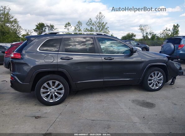 1C4PJMJX4JD594567 2018 JEEP CHEROKEE Серый Вид задней части салона
