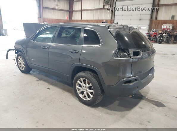 1C4PJMLB2JD527340 2018 JEEP CHEROKEE Gray Trasero izquierdo