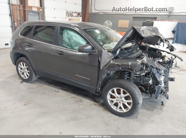 1C4PJMLB2JD527340 2018 JEEP CHEROKEE Gray Delantero derecho