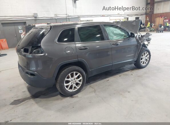1C4PJMLB2JD527340 2018 JEEP CHEROKEE Gray Trasero derecho