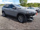 2020 Jeep Cherokee Latitude Plus 4x4 Gray vin: 1C4PJMLB2LD519287