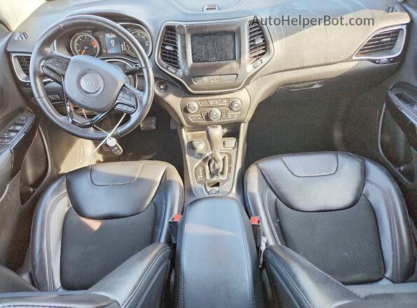 1C4PJMLB2LD647898 2020 JEEP CHEROKEE Синий Вид панели приборов