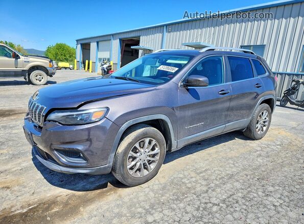 1C4PJMLB3KD214377 2019 JEEP CHEROKEE Charcoal Առջևի ձախ երեք քառորդ տեսարան