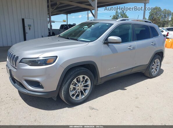 1C4PJMLB5KD226921 2019 JEEP CHEROKEE Серебряный Передняя левая четверть