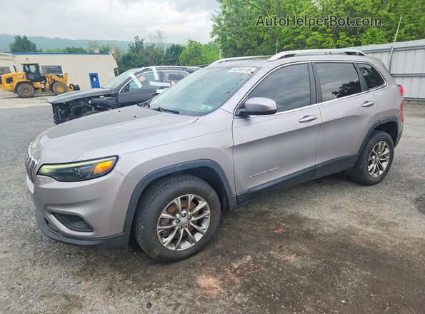 1C4PJMLB5KD401765 2019 JEEP CHEROKEE Gray წინა მარცხენა ხედი სამი მეოთხედიდან
