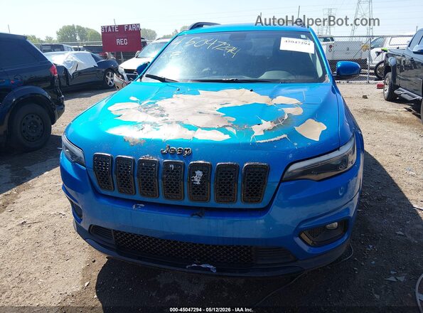 1C4PJMLB5LD583839 2020 JEEP CHEROKEE Blue Widok z przodu