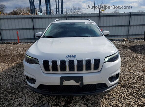 1C4PJMLB6KD287968 2019 JEEP CHEROKEE White Widok z przodu