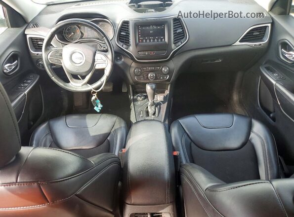 1C4PJMLB6KD287968 2019 JEEP CHEROKEE White Widok deski rozdzielczej