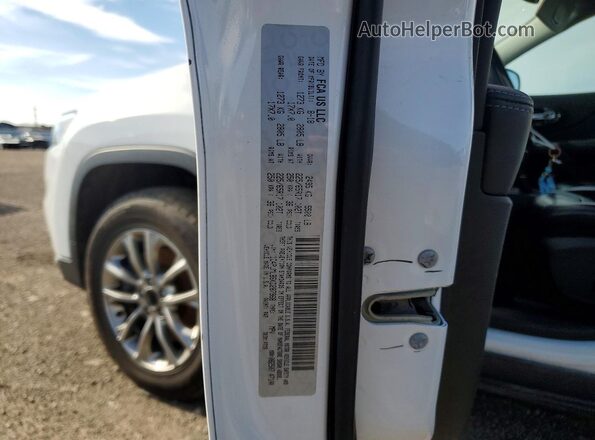 1C4PJMLB6KD287968 2019 JEEP CHEROKEE White Widok naklejki z numerem VIN