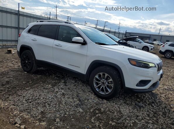 1C4PJMLB6KD287968 2019 JEEP CHEROKEE White Przód prawy