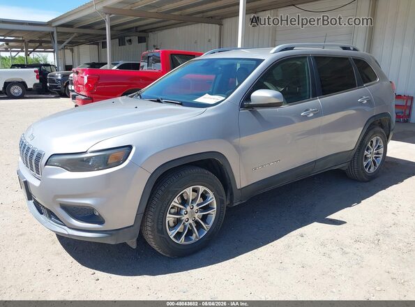 1C4PJMLB7KD226922 2019 JEEP CHEROKEE Серебряный Передняя левая четверть