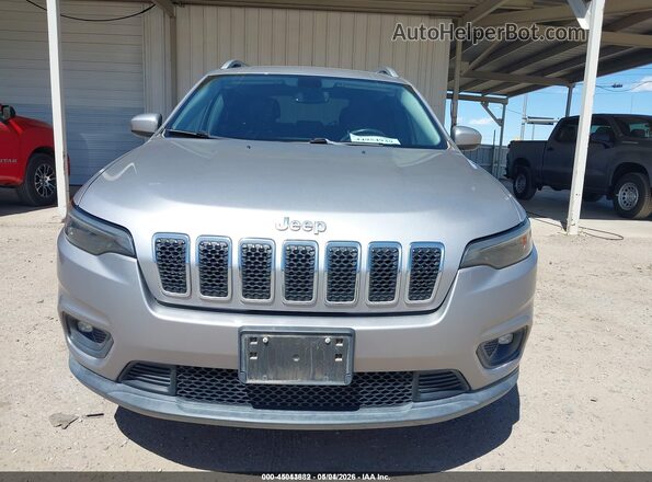 1C4PJMLB7KD226922 2019 JEEP CHEROKEE Серебряный Вид задней части салона