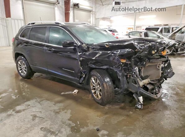 1C4PJMLB8KD177231 2019 JEEP CHEROKEE Black Przód prawy