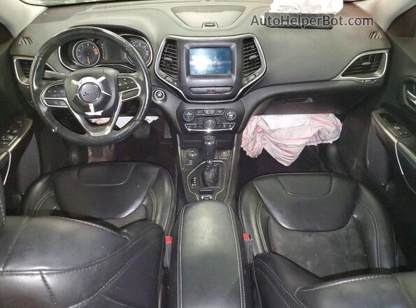 1C4PJMLB8KD177231 2019 JEEP CHEROKEE Black Widok deski rozdzielczej