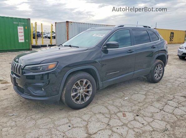1C4PJMLB9KD398952 2019 JEEP CHEROKEE Черный Передняя левая четверть