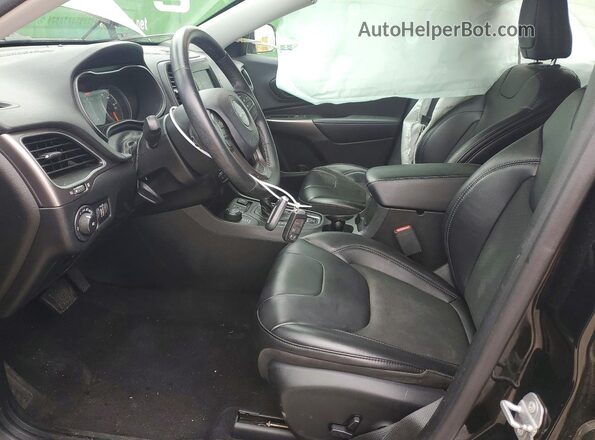 1C4PJMLB9KD398952 2019 JEEP CHEROKEE Черный Вид салона спереди