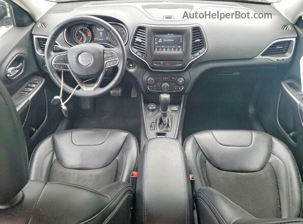 1C4PJMLB9KD398952 2019 JEEP CHEROKEE Черный Вид панели приборов