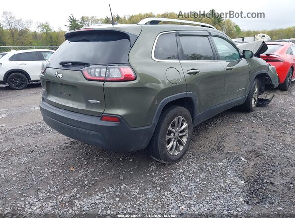 1C4PJMLBXKD141024 2019 JEEP CHEROKEE Зеленый Задняя правая четверть