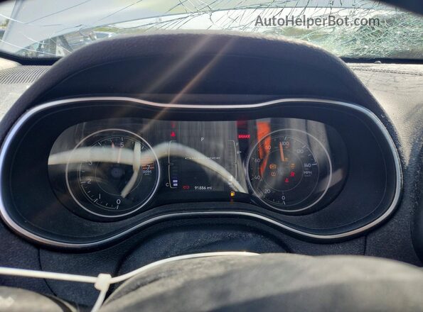 1C4PJMLBXKD239714 2019 JEEP CHEROKEE Белый Вид щитка приборов