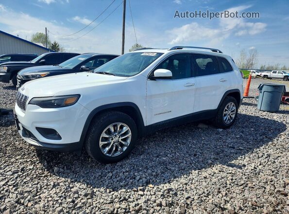 1C4PJMLBXKD239714 2019 JEEP CHEROKEE Белый Передняя левая четверть