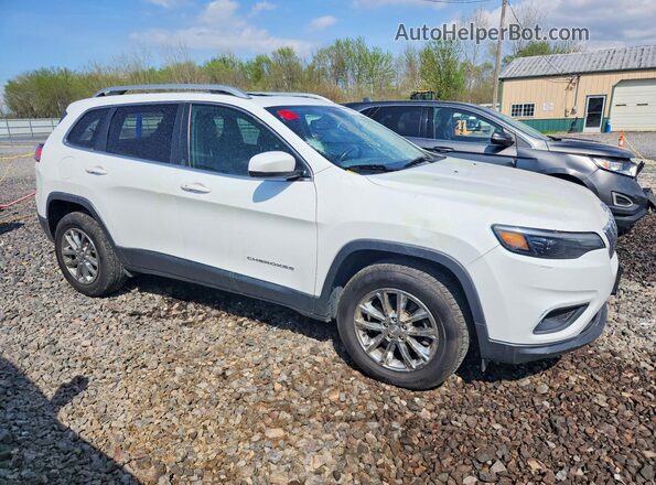 1C4PJMLBXKD239714 2019 JEEP CHEROKEE Белый Передняя правая четверть