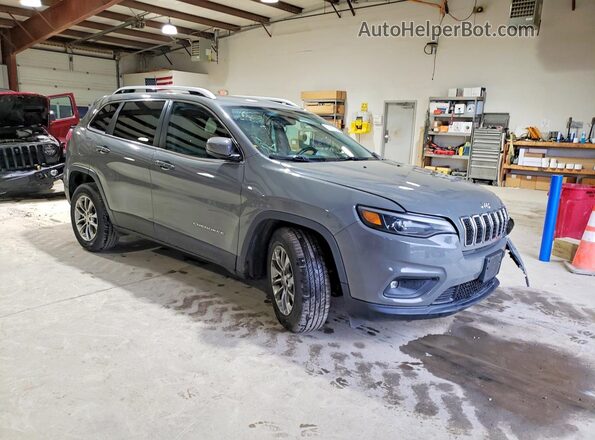 1C4PJMLBXKD367225 2019 JEEP CHEROKEE Gray Delantero derecho