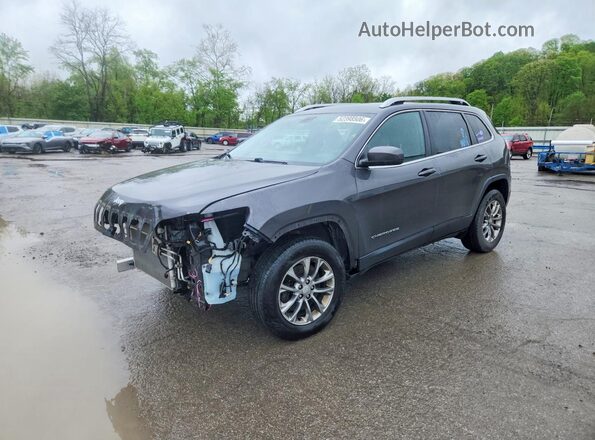 1C4PJMLBXKD438486 2019 JEEP CHEROKEE Серый Передняя левая четверть