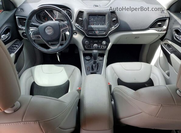 1C4PJMLBXLD611537 2020 JEEP CHEROKEE Синий Вид панели приборов