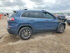 2020 Jeep Cherokee Latitude Plus Синий vin: 1C4PJMLBXLD611537