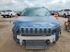 2020 Jeep Cherokee Latitude Plus Синий vin: 1C4PJMLBXLD611537