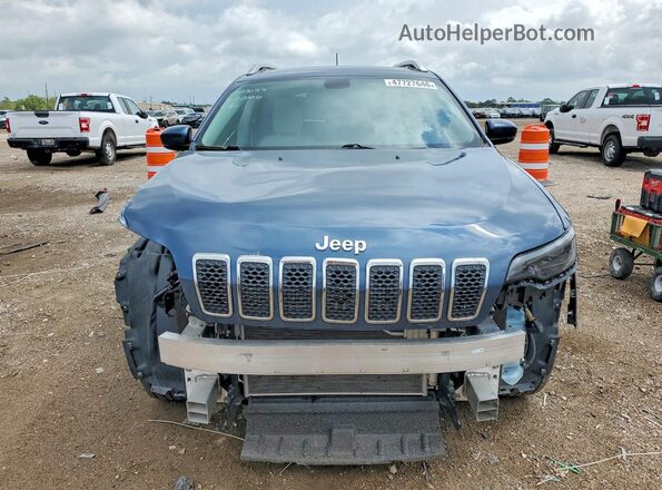 1C4PJMLBXLD611537 2020 JEEP CHEROKEE Синий Вид спереди