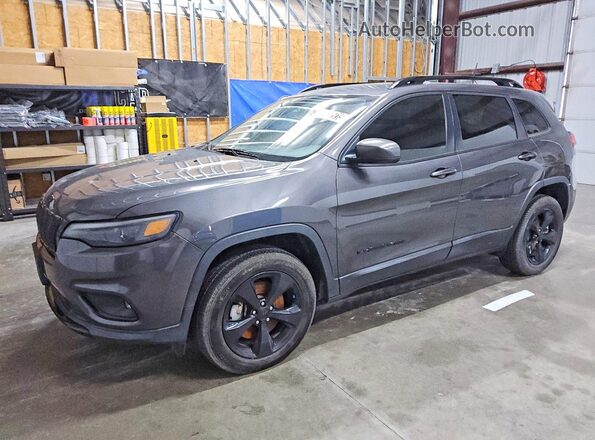 1C4PJMLN4KD293746 2019 JEEP CHEROKEE Серый Передняя левая четверть