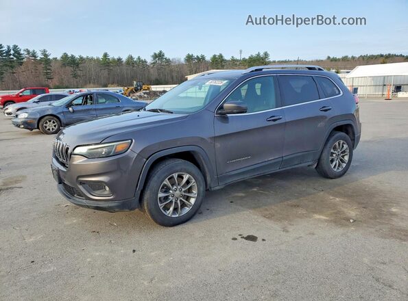 1C4PJMLX1KD311850 2019 JEEP CHEROKEE Charcoal Առջևի ձախ երեք քառորդ տեսարան