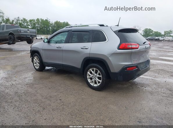 1C4PJMLX4JD530283 2018 JEEP CHEROKEE Серебряный Задняя левая четверть